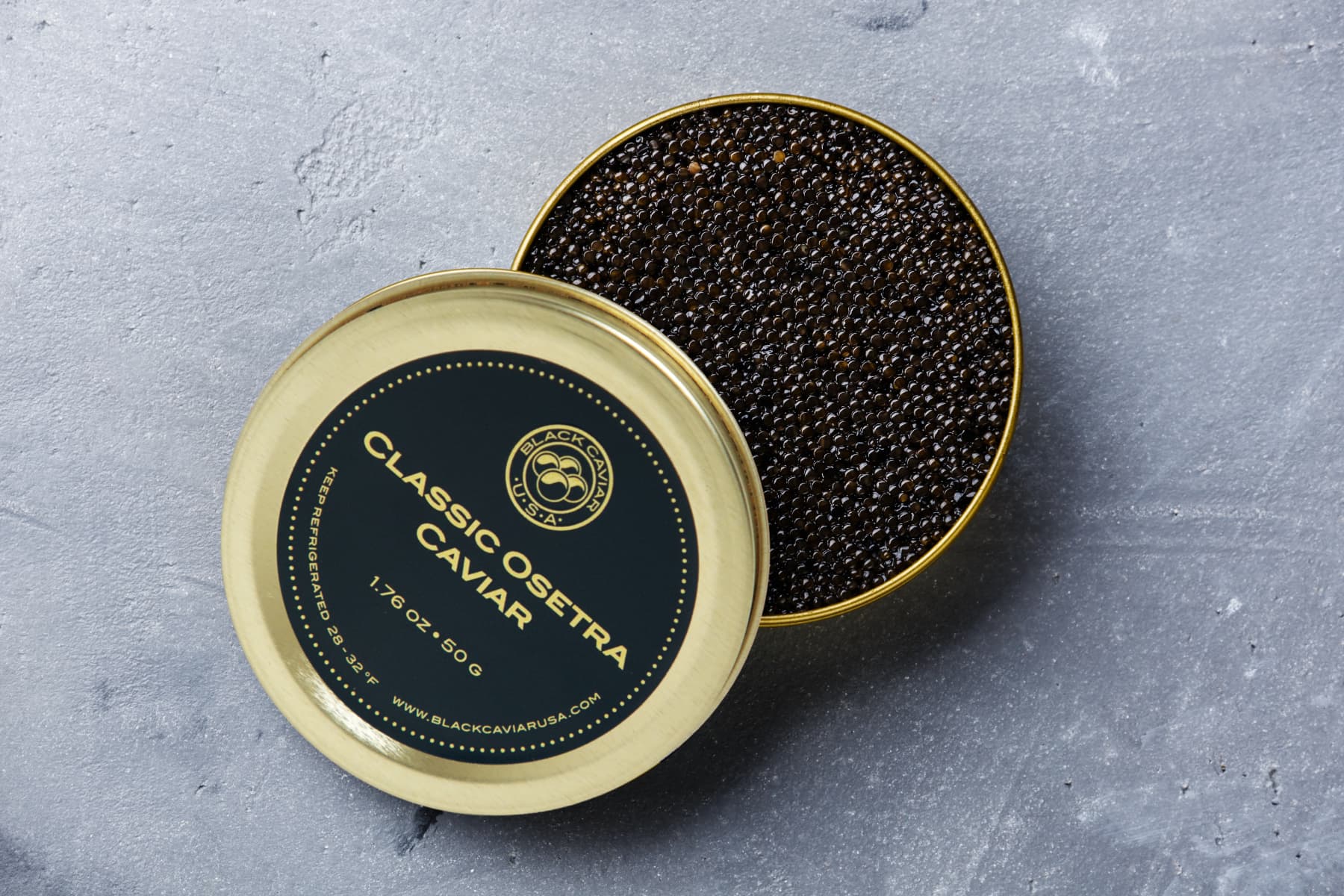 How to open a caviar tin using a caviar key Black Caviar USA