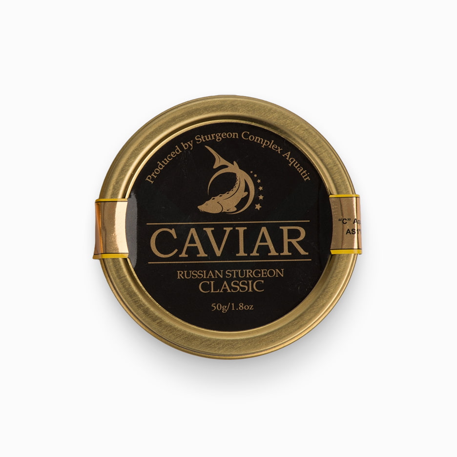 Classic Russian Sturgeon Caviar 1.8 oz