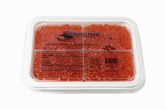 Wild Alaskan Chum Salmon Red Caviar Silver Bay (Grade 1, 2025 SEASON) 35.2 oz