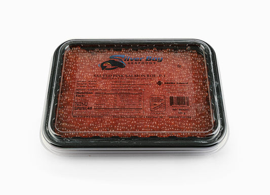 Wild Alaskan Pink Salmon Red Caviar Silver Bay (Grade 1, 2024 SEASON) 17.6 oz