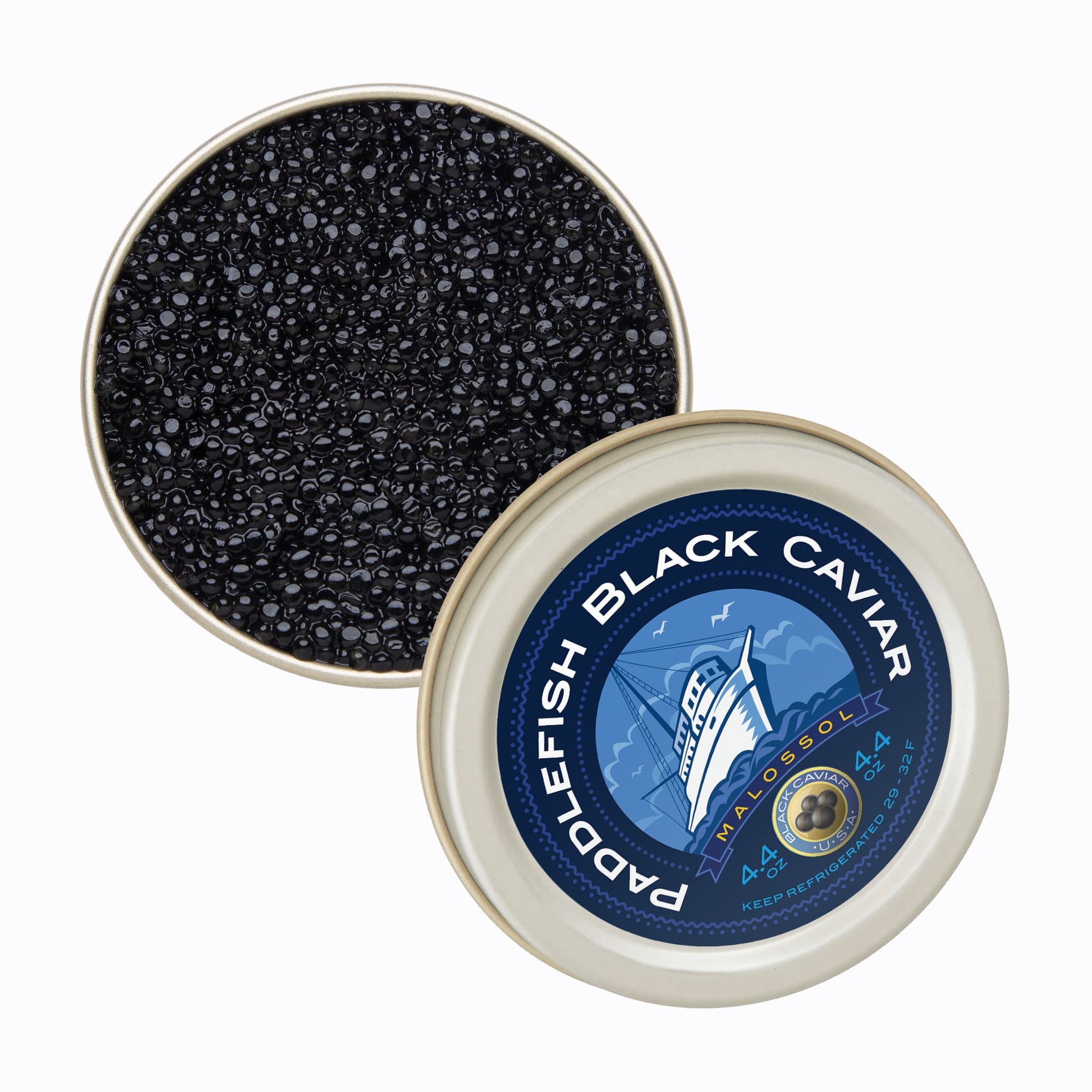 Paddlefish Black Caviar 4.4 oz