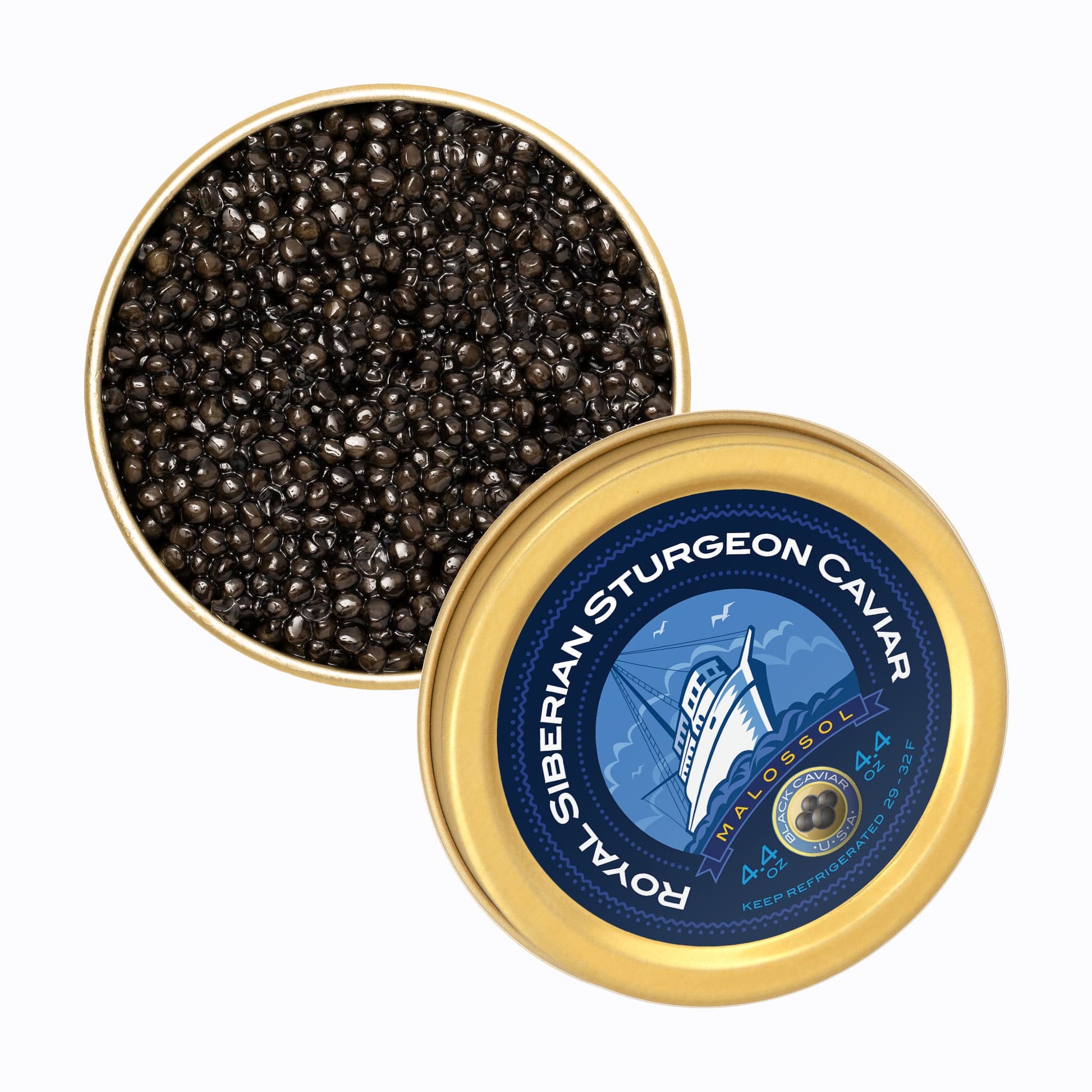 Royal Siberian Sturgeon Caviar 4.4 oz