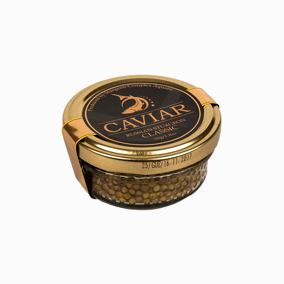 Classic Russian Sturgeon Caviar 1.8 oz