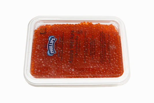 Wild Alaskan Chum Salmon Caviar Phillips (Semi-Salted, Grade 2, 2026 SEASON) 17.6 oz